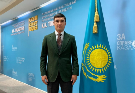 Сапиев: Поддерживаю курс на последовательное обновление и укрепление государственности