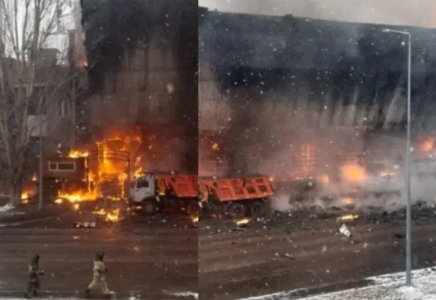 Астанада Cinema City кинотеатрының ғимараты өртенді