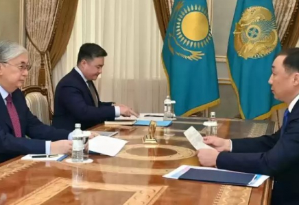 Президент ҚТЖ басқарма төрағасы Нұрлан Сауранбаевты қабылдады
