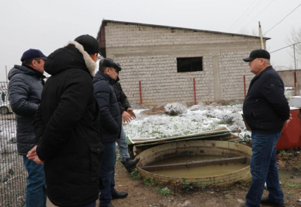 ТҮРКІСТАН: Сарыағашта кәріз мәселесі бойынша анықтау-зерделеу жұмыстары жүргізілді