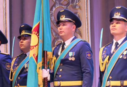 Шымкентте әскери қызметшілер бөлімнің құрылғанына 40 жыл толғанын атап өтті