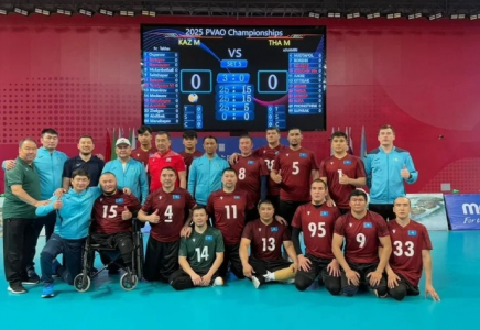 ​Қазақстандық параволейболшылар алғаш рет Азия чемпионы атанды