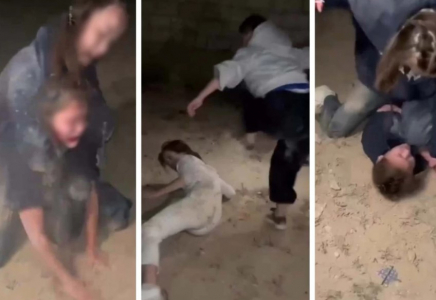 ​Маңғыстау облысында жасөспірім қыздар арасындағы төбелес жұрттың жағасын ұстатты 