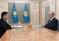 Президент Еңбек және халықты әлеуметтік қорғау министрі Асқарбек Ертаевты қабылдады