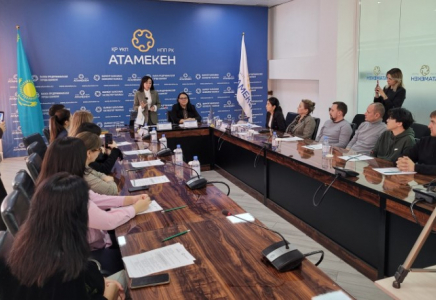 ШЫМКЕНТ: кәсіпкерлер палатасында әйелдерге арналған тренинг өтті