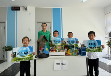 ШЫМКЕНТ: в образовательных учреждениях прошли экологические уроки в рамках республиканской акции «ТАЗА ҚАЗАҚСТАН»