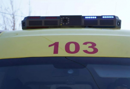 Талдықорғанда жедел жәрдем көлігі жол апатына себепкер болды