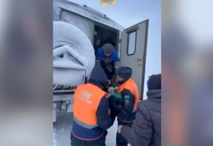 Қарағанды облысында боранда адасып кеткен ана мен бала табылды