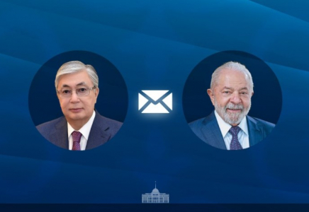 Мемлекет басшысы Бразилия Президентіне құттықтау жеделхатын жолдады