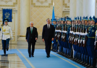 ​Қасым-Жомарт Тоқаев Сербия Президентін Ақордада қарсы алды