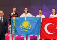 Түркістандық таеквондошылар Түркияда өткен турнирде 5 медаль еншіледі
