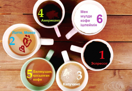 Қандай КОФЕНІ жақсы көресіз? (психодиагностика)