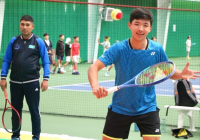 Заңғар Нұрланұлы Түркістанда жасөспірім теннисшілерге шеберлік сабағын өткізді