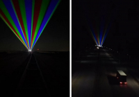 Қазақстандағы ақылы жолдарға жүргізушілер ұйықтап кетпейтіндей лазерлі жарықтар орнатып жатыр