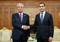 Мемлекет басшысы Түрікменстан Президентімен кездесу өткізді