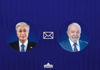 Қасым-Жомарт Тоқаев Бразилия Президентіне құттықтау жеделхатын жолдады  
