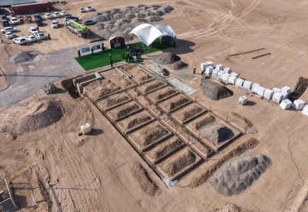 Түркістанда 7 млрд. теңгелік жаңа өндіріс орнының капсуласы қаланды