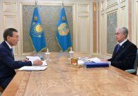 Мемлекет басшысы Орталық референдум комиссиясының төрағасы Нұрлан Әбдіровті қабылдады