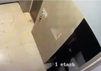 Астанада мас адам лифт есігін сындырып, шахтаға құлап кетті (ВИДЕО)