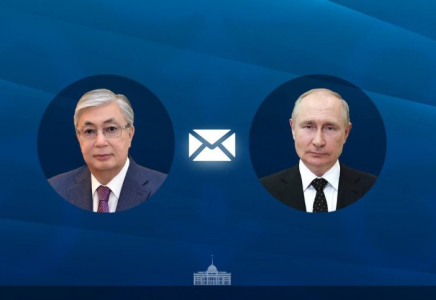 Мемлекет басшысы Ресей Президентіне құттықтау жеделхатын жолдады