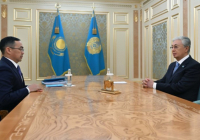 Мемлекет басшысы Мәдениет және ақпарат министрі Арман Қырықбаевты қабылдады