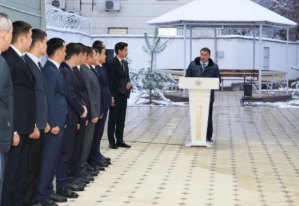 ТҮРКІСТАН: Сарыағашта ҰҚК қызметінің ғимараты ашылды