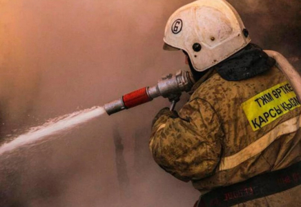 Солтүстік Қазақстанда әкімдік ғимараты өртеніп кетті