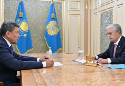 Президент Солтүстік Қазақстан облысының әкімі Ғауез Нұрмұхамбетовты қабылдады