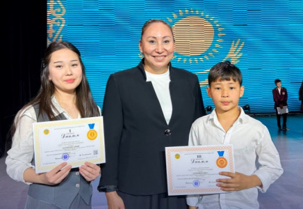 ​ШЫМКЕНТТІК ОҚУШЫЛАР РЕСПУБЛИКАЛЫҚ ЭКОЛОГИЯЛЫҚ ЖОБАДА ЖЕҢІСКЕ ЖЕТТІ