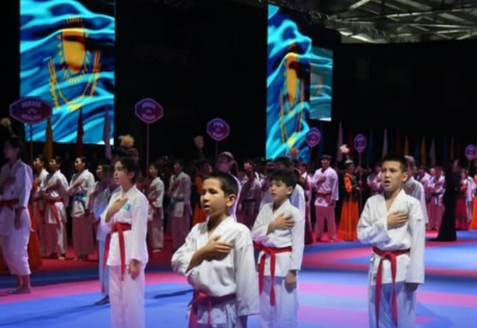 ​ШЫМКЕНТТЕ АЛҒАШ РЕТ «SHYMKENT OPEN» ХАЛЫҚАРАЛЫҚ КАРАТЭ ТУРНИРІ БАСТАЛДЫ