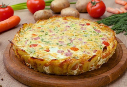 Жаз мезгілінде жасайтын көкөніс пирогы