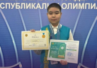 ​Павлодарлық оқушы республикалық олимпиадада топ жарды