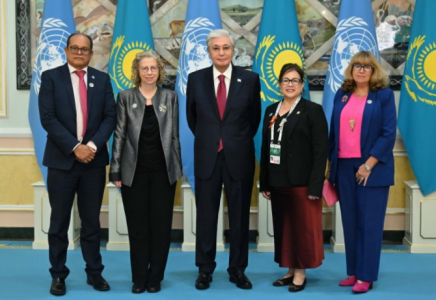 Президент халықаралық конвенция жетекшілерімен кездесу өткізді