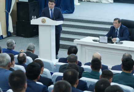 Нұралхан Көшеров Мақтаарал тұрғындарымен кездесті 