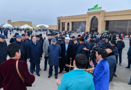 Түркістанда экобазар ашылды