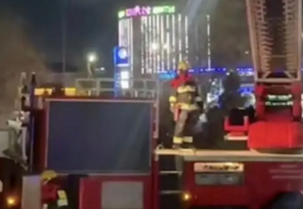 Астанада қонақүй кешенінде өрт шығып, 60 адам эвакуацияланды