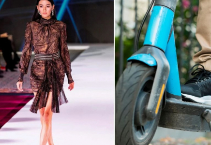 Қазақстандық модельді самокат қағып, ол Kazakhstan Fashion Week көрсетіліміне шыға алмай қалған