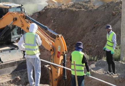 Түркістан тұрғындары заманауи кәріз жүйесімен қамтылады