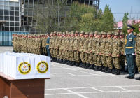 ​Шымкентте сарбаздар мерзімді әскери қызметін аяқтады