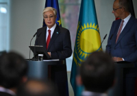 Қасым-Жомарт Тоқаев пен Фридрих Мерц БАҚ өкілдеріне бірлескен мәлімдеме жасады