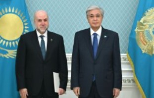 Тоқаев Палестина Мемлекетінің Жоғары судьясы, Президенттің дін істері жөніндегі кеңесшісі Махмұд әл-Хаббашты қабылдады