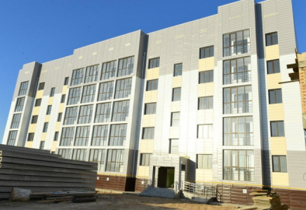 Түркістанда тұрғын үйлердің қасбеті мәрмәрмен қапталады