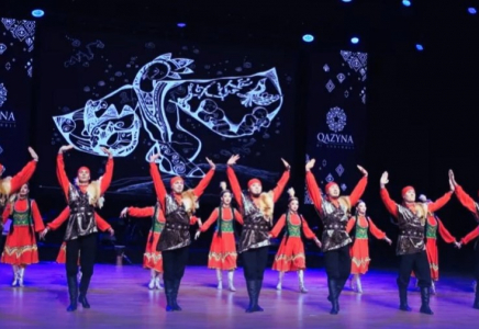 Шымкентте ұлттық би өнерін дәріптеген «ҚАЗЫНА» ансамблінің шығармашылық концерті өтті