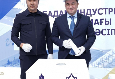 ТҮРКІСТАН: Ордабасыда өндірістік парктің құрылысы басталды
