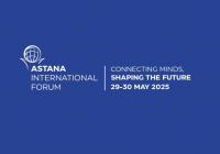 2025 жылғы 29-30 мамырда Қазақстан елордасында Астана Халықаралық форумы (AIF) өтеді 