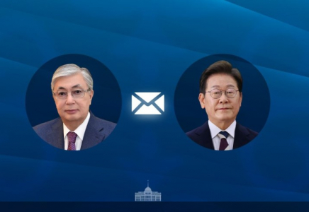 ​Мемлекет басшысы Корея Президентіне құттықтау жеделхатын жолдады