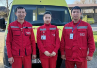 ТҮРКІСТАН: Жедел жәрдем қызметкерлері сәбидің өмірін сақтап қалды