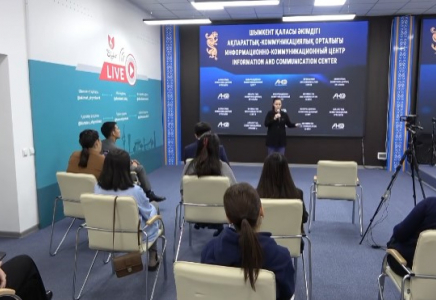 Шымкентте жастармен 
