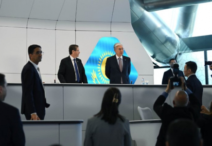 Қазақстан мен Израиль президенттері Alem.ai Халықаралық жасанды интеллект орталығына барды