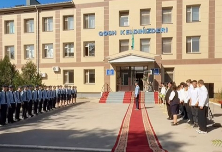 ​Жас сақшы: Шымкентте жас полицейлердің кадет сыныбы ашылды
